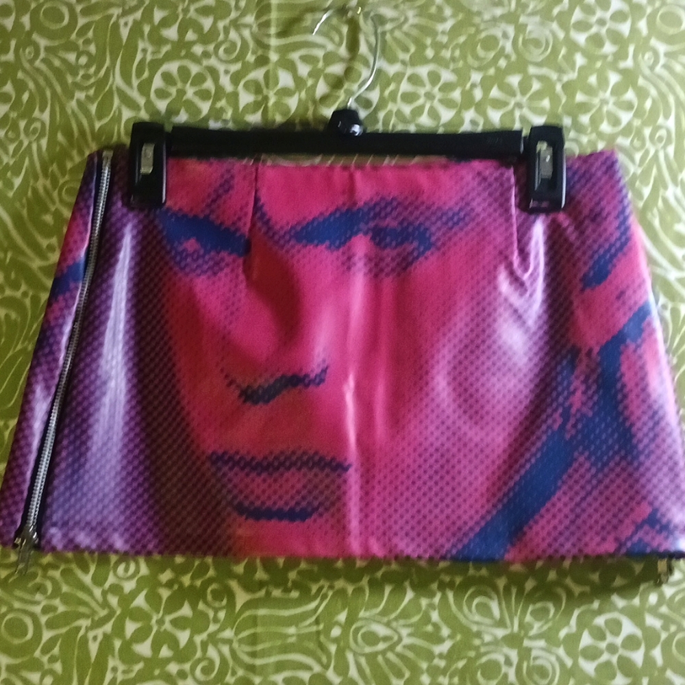 Skirt, Small, Pink, Purple, Blue.